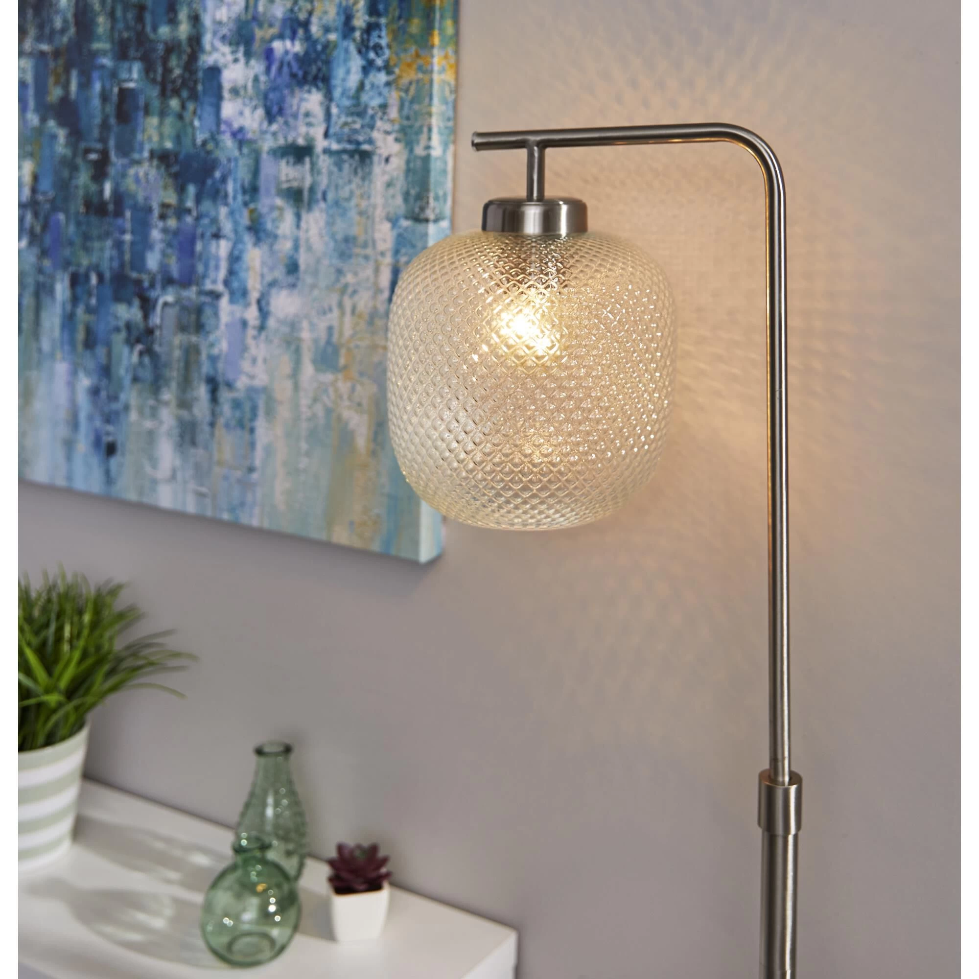 Vivian 60 Inch Floor Lamp By Adesso - Image 2