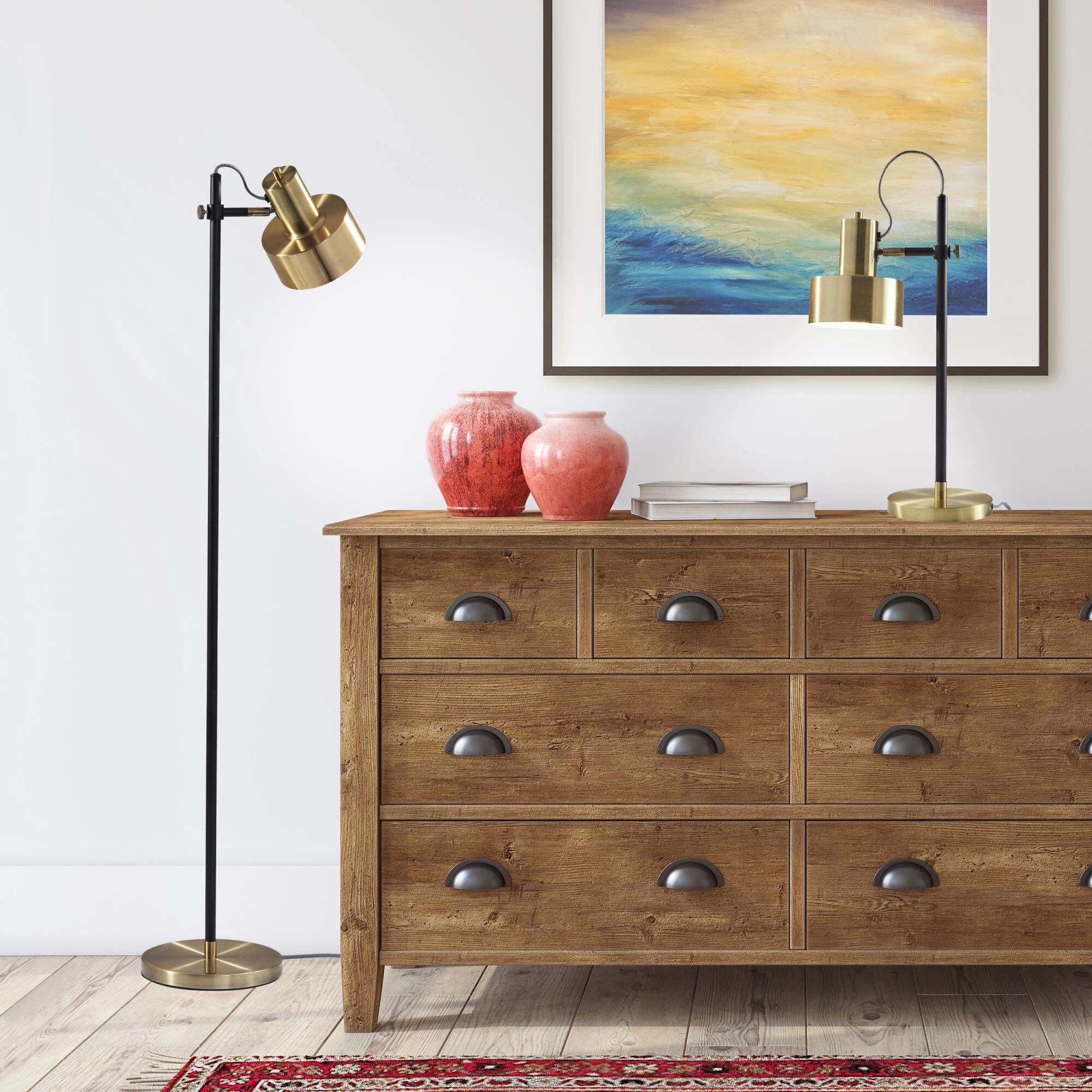 Clayton 56 Inch Reading Lamp By Adesso - Image 2