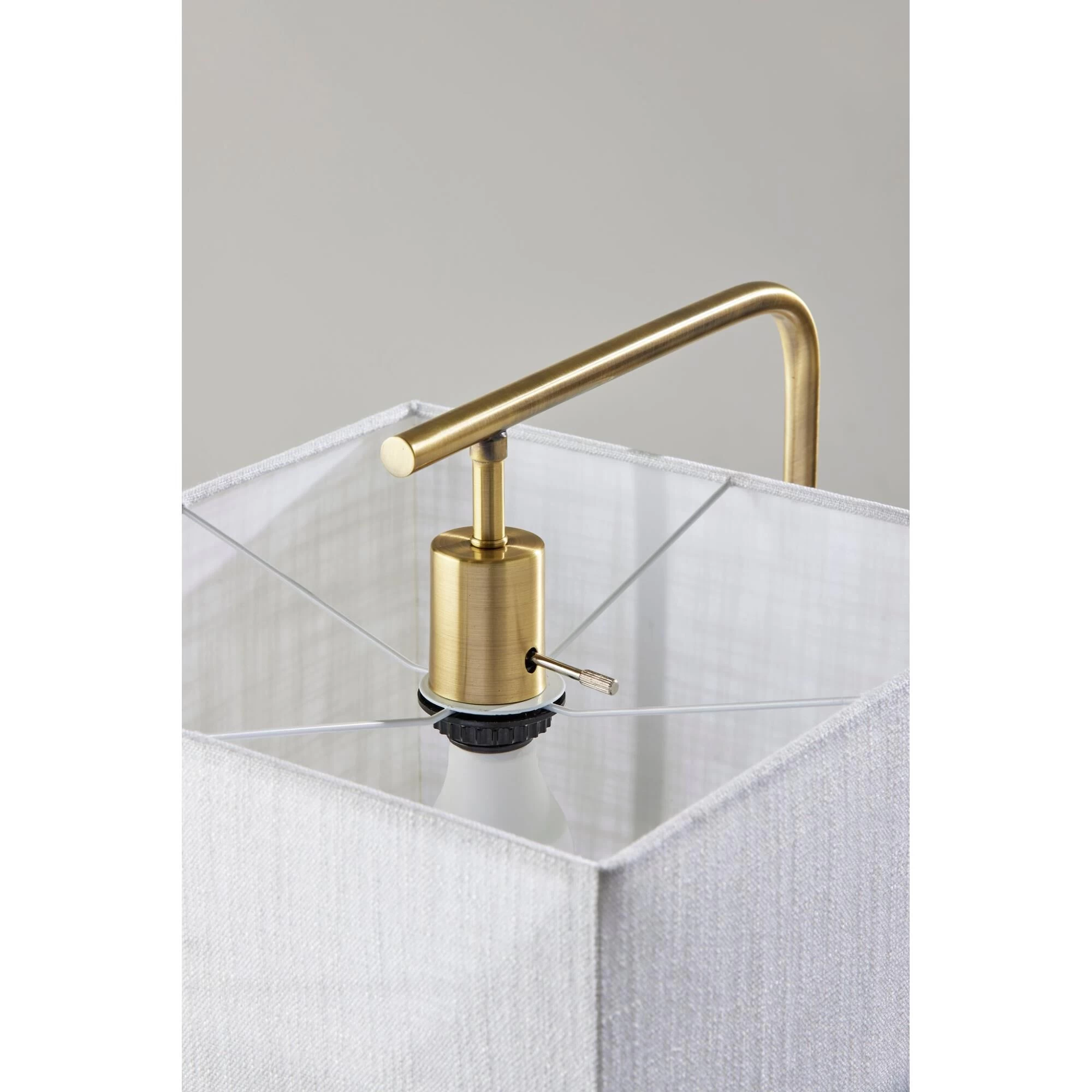 Flora 60 Inch Floor Lamp By Adesso - Image 6