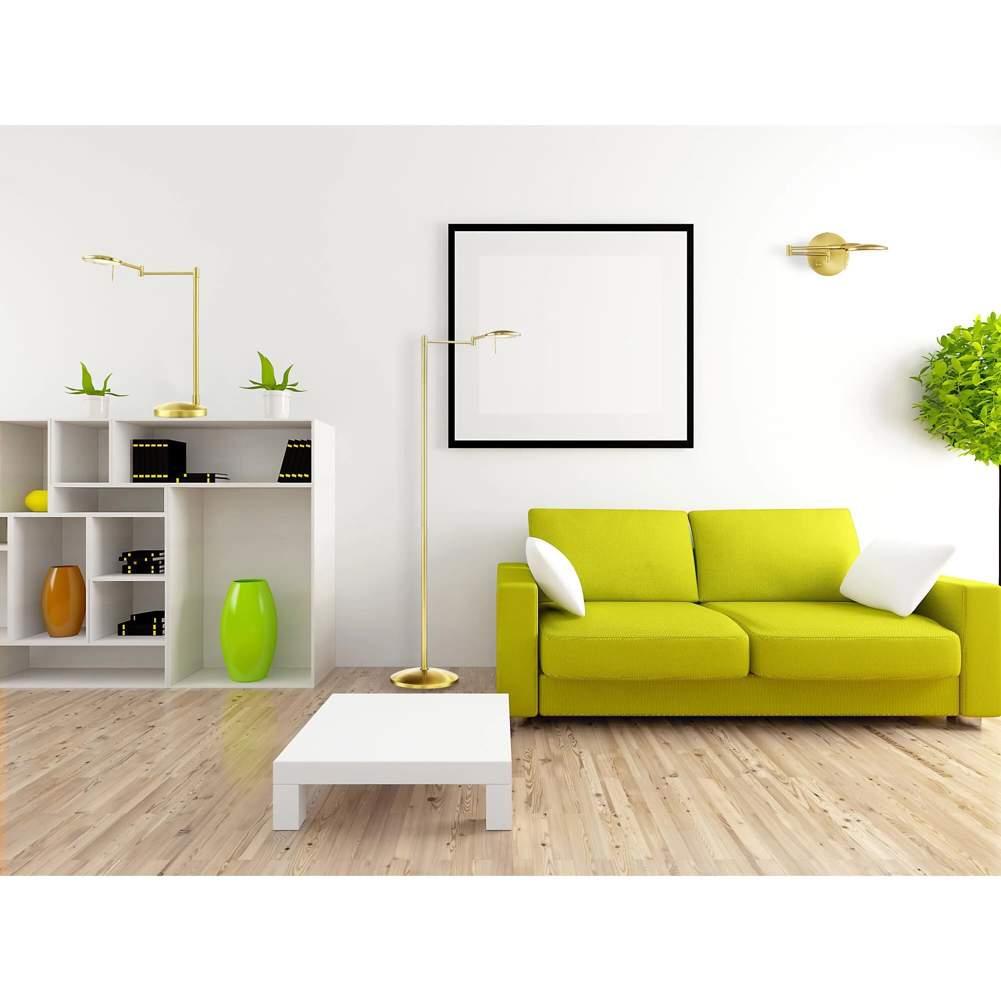 Dessau Turbo LED Wall Swing Lamp By Arnsberg - Image 3