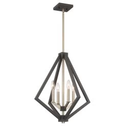 Breezy Point 20 Inch 4 Light Mini Chandelier By Artcraft