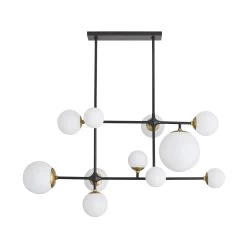 Hilliard 48 Inch 11 Light Linear Suspension Light By Arteriors Home
