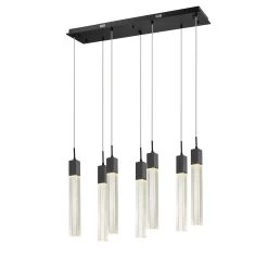 Avenue Lighting Aspen 11 Inch 7 Light LED Linear Suspension Light By Avenue Lighting