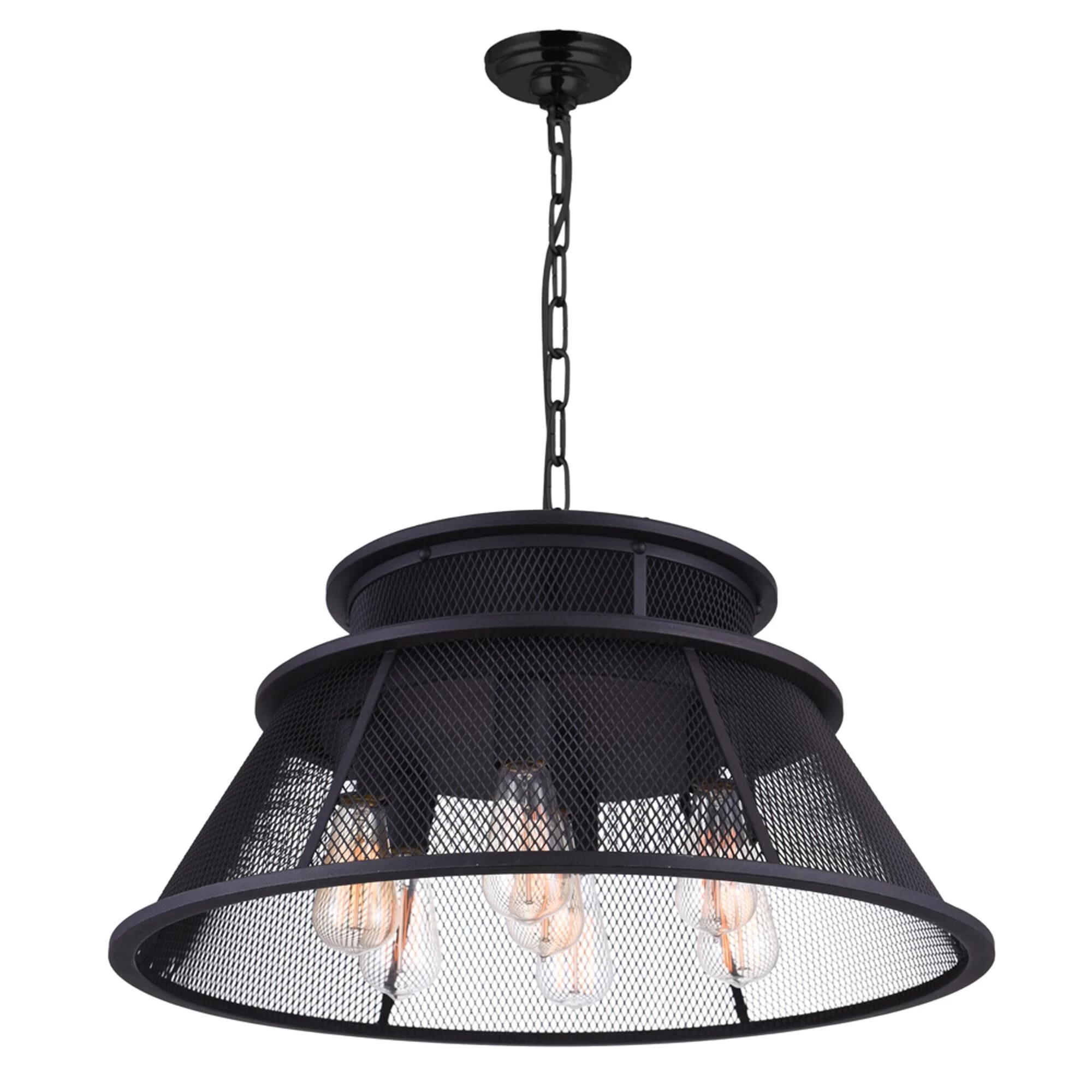 Savill 26 Inch 7 Light Chandelier By CWI Lighting - Image 3