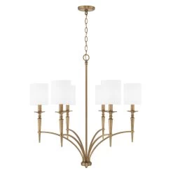 Abbie 31 Inch 6 Light Chandelier By Capital Lighting Fixture Company