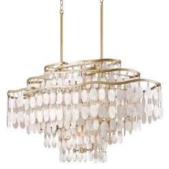 Dolce 42 Inch 12 Light Linear Suspension Light By Corbett Lighting
