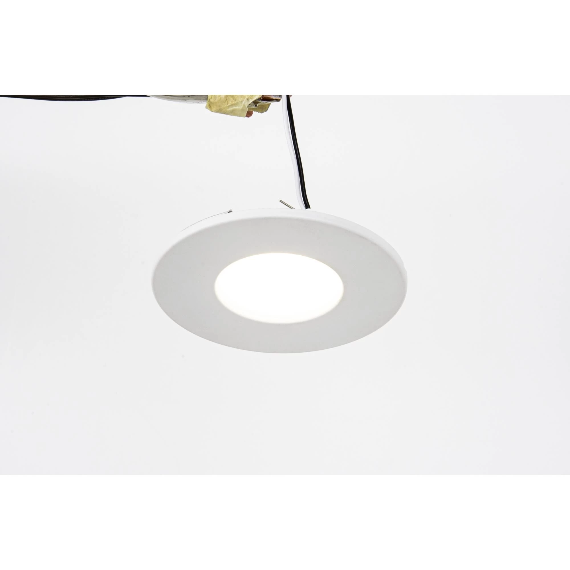 Low Profile 4 Inch 1 Light LED Flush Mount By Craftmade - Image 2