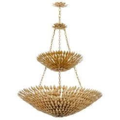Broche 40 Inch 18 Light Chandelier By Crystorama