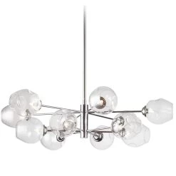 Abii 33 Inch 12 Light Chandelier By Dainolite