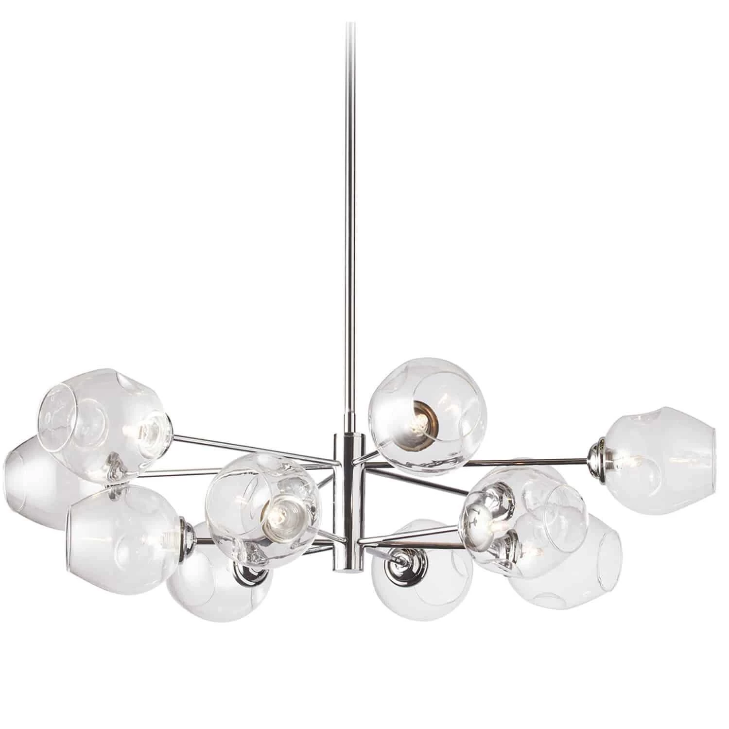 Abii 33 Inch 12 Light Chandelier By Dainolite