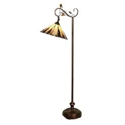 Ripley Tiffany 60 Inch Reading Lamp By Dale Tiffany