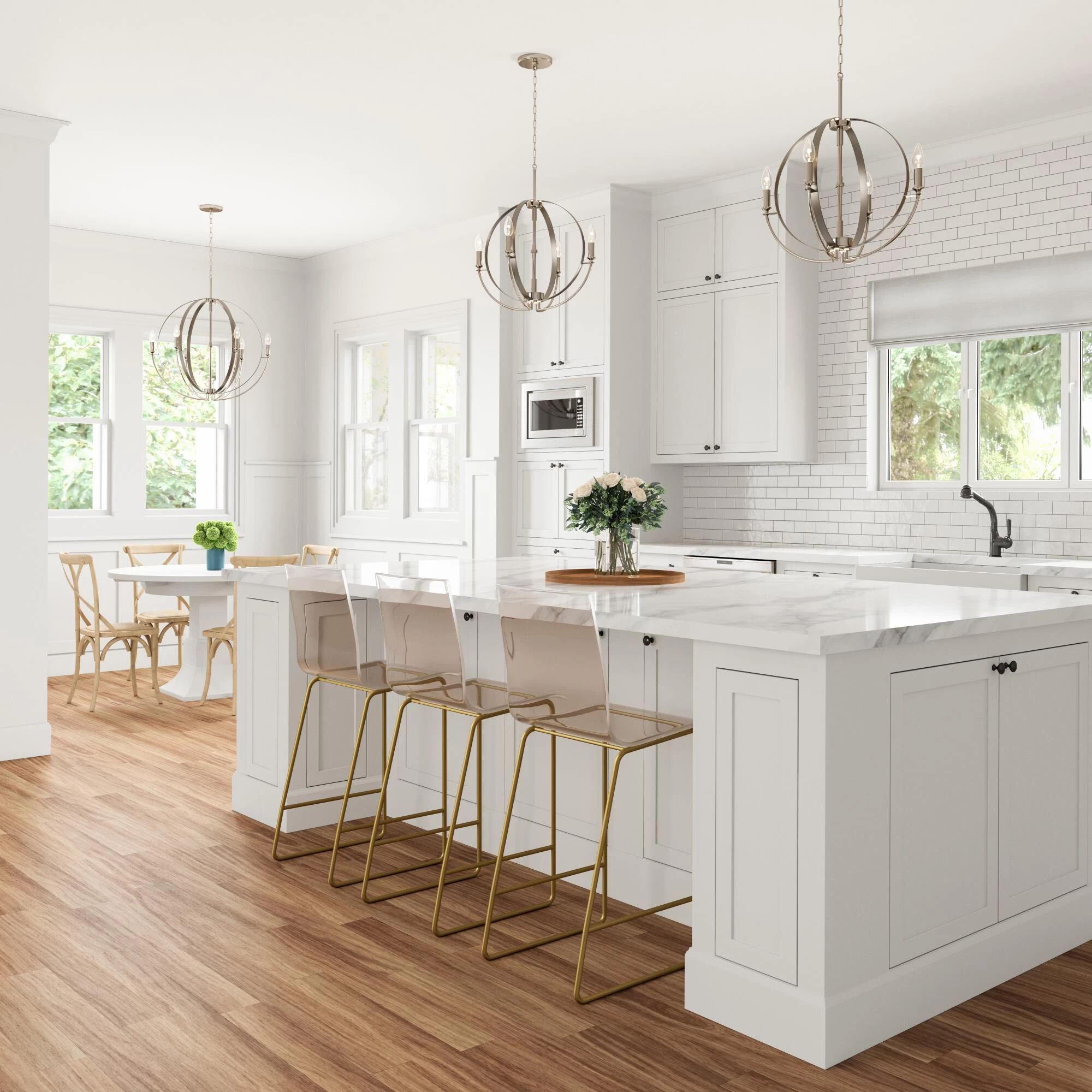 Rotunde 71 Inch 6 Light Chandelier By ELK Home - Image 10