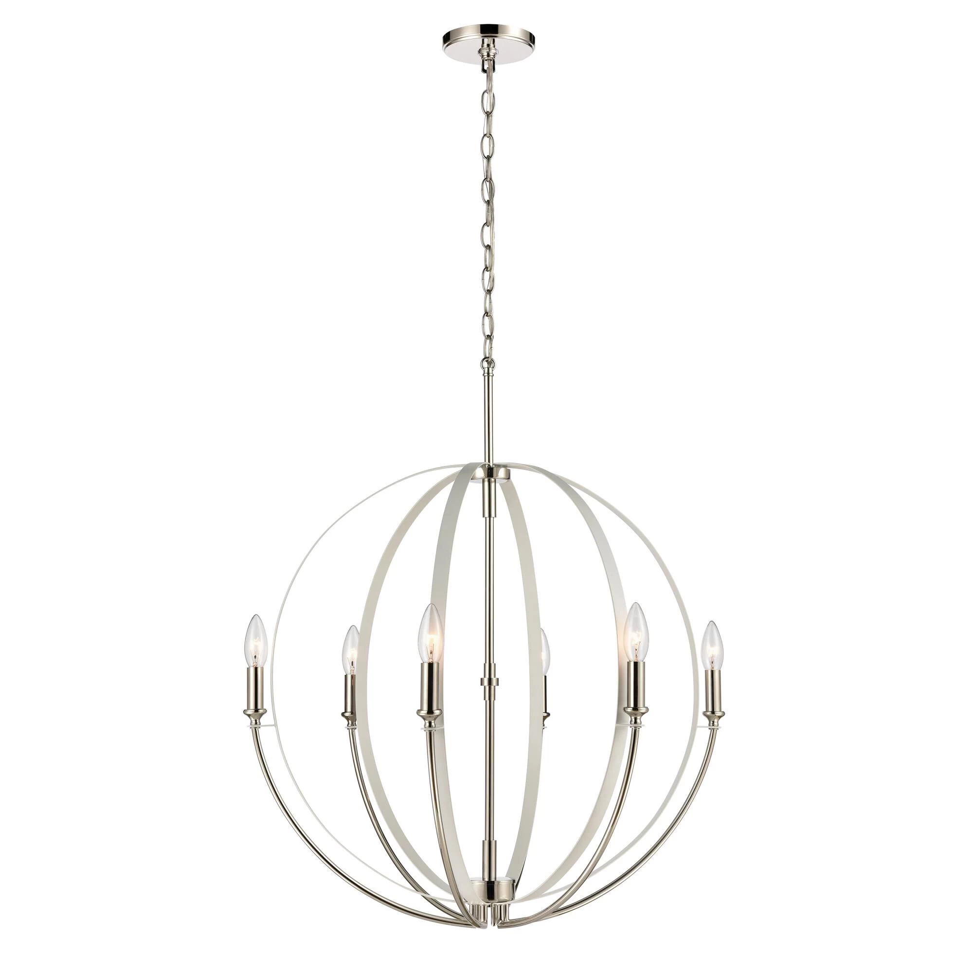 Rotunde 71 Inch 6 Light Chandelier By ELK Home - Image 2