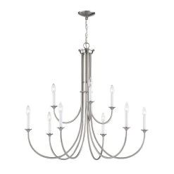 Meadowview 36 Inch 9 Light Chandelier By ELK Home