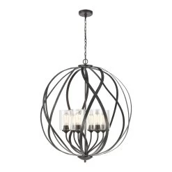 Daisy 32 Inch 6 Light Chandelier By ELK Lighting