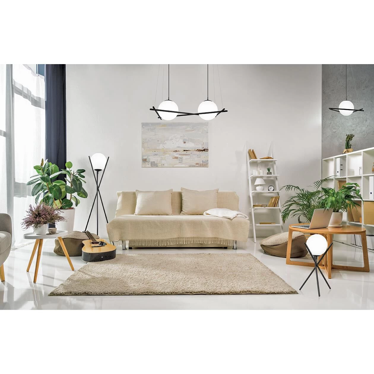 Eglo Salvezinas 59 Inch Floor Lamp By Eglo Lighting - Image 7