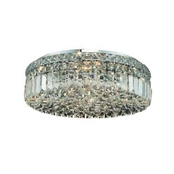 Maxime 20 Inch 6 Light Flush Mount By Elegant Lighting