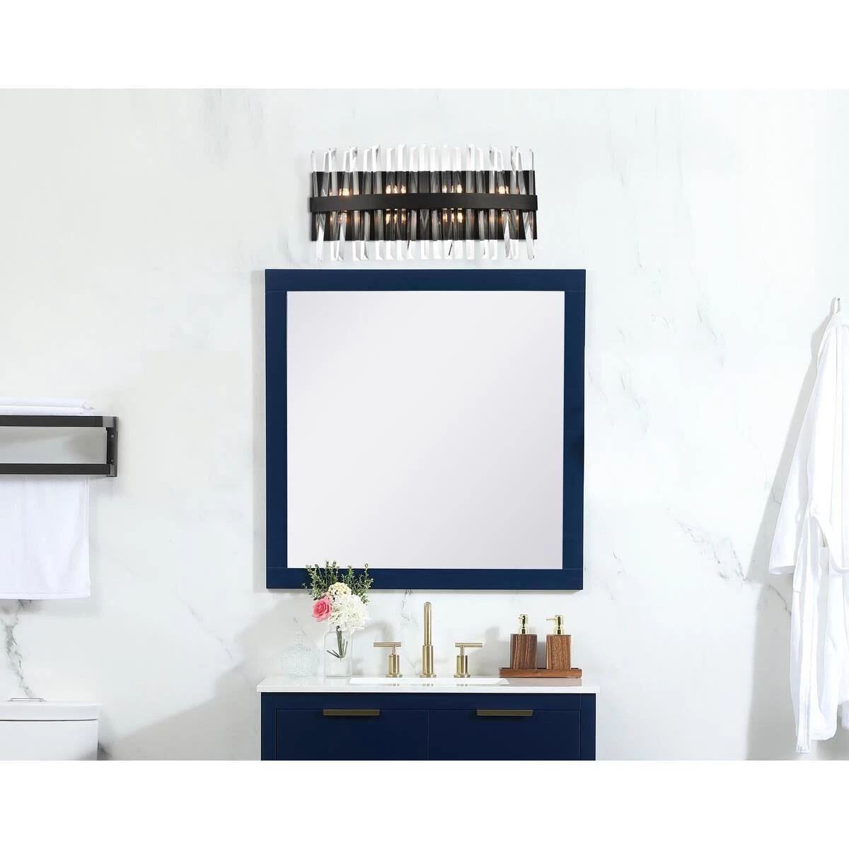 Serephina 24 Inch 8 Light Bath Vanity Light By Elegant Lighting - Image 14