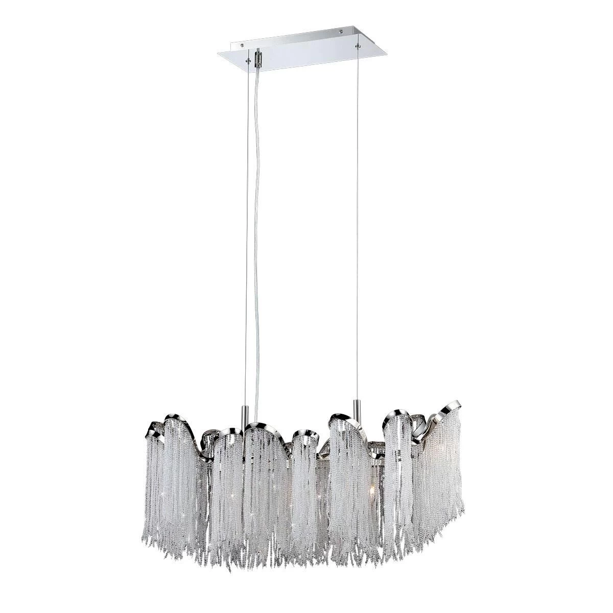 Ellena 30 Inch 5 Light Linear Suspension Light By Eurofase Lighting