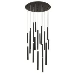Santana 24 Inch 18 Light LED Chandelier By Eurofase Lighting
