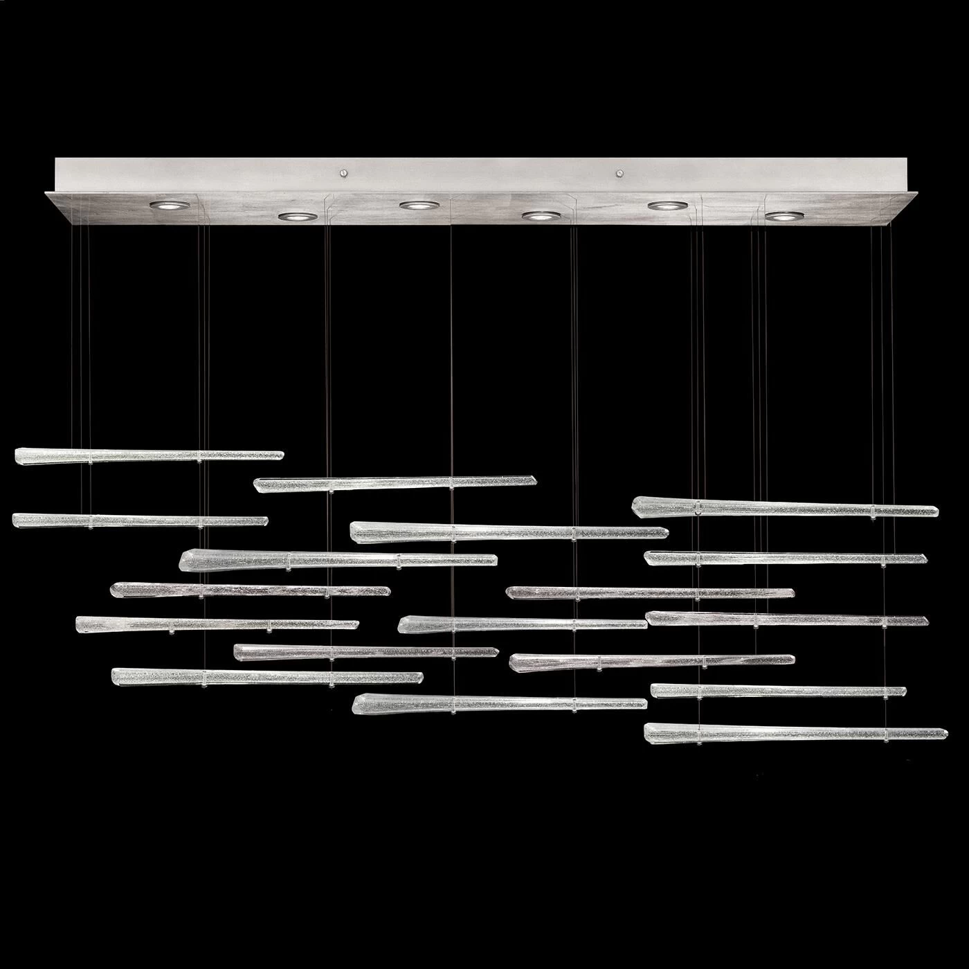 Elevate 59 Inch 8 Light LED Linear Suspension Light By Fine Art Lamps - Image 3