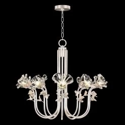Azu 35 Inch 10 Light LED Chandelier By Fine Art Lamps