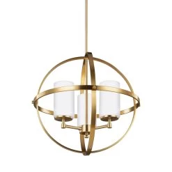 Alturas 19 Inch 3 Light LED Mini Chandelier By Generation Lighting