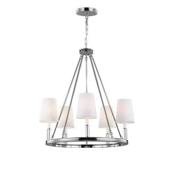 Lismore 28 Inch 5 Light Chandelier By Visual Comfort Studio Collection