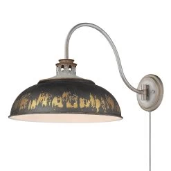 Kinsley Wall Swing Lamp By Golden Lighting