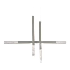 Axis 60 Inch 8 Light LED Linear Suspension Light By Hammerton Studio