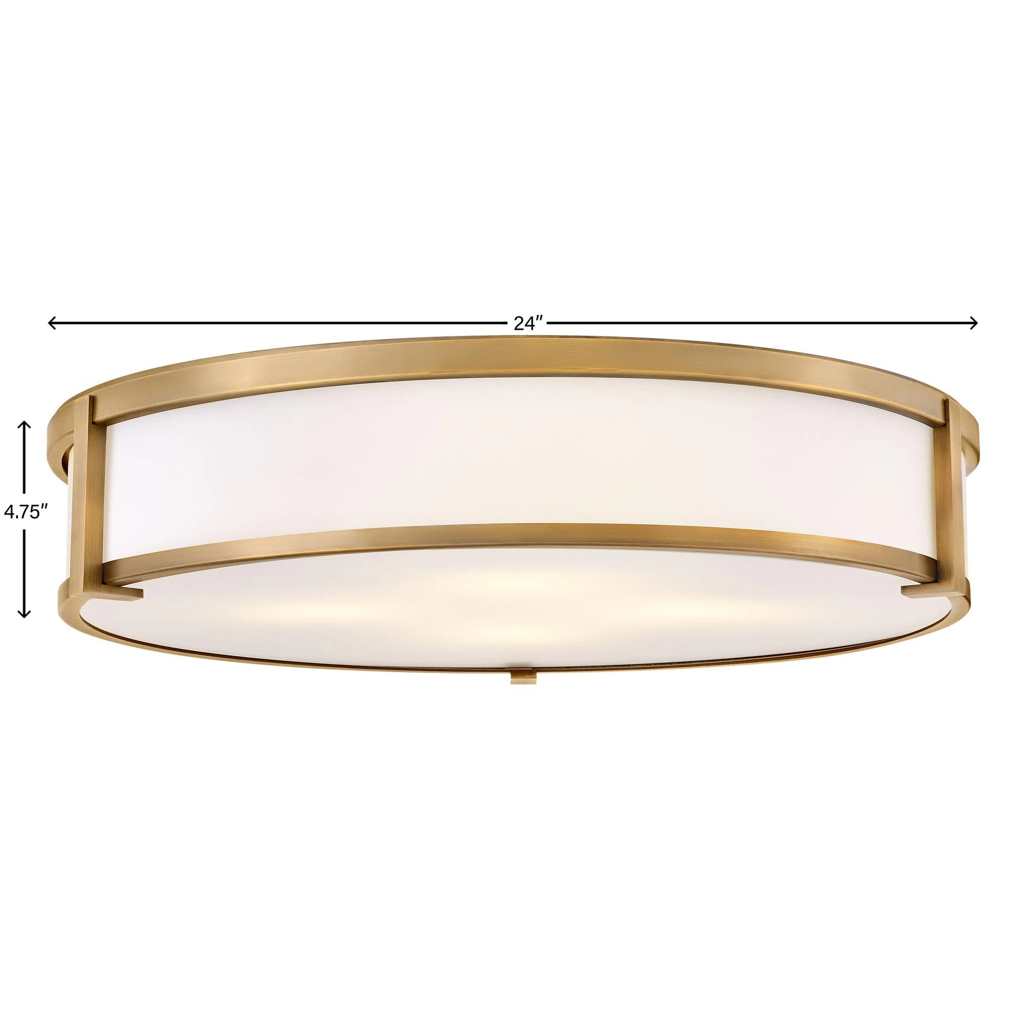 Lowell 24 Inch 4 Light LED Flush Mount By Hinkley Lighting - Image 3