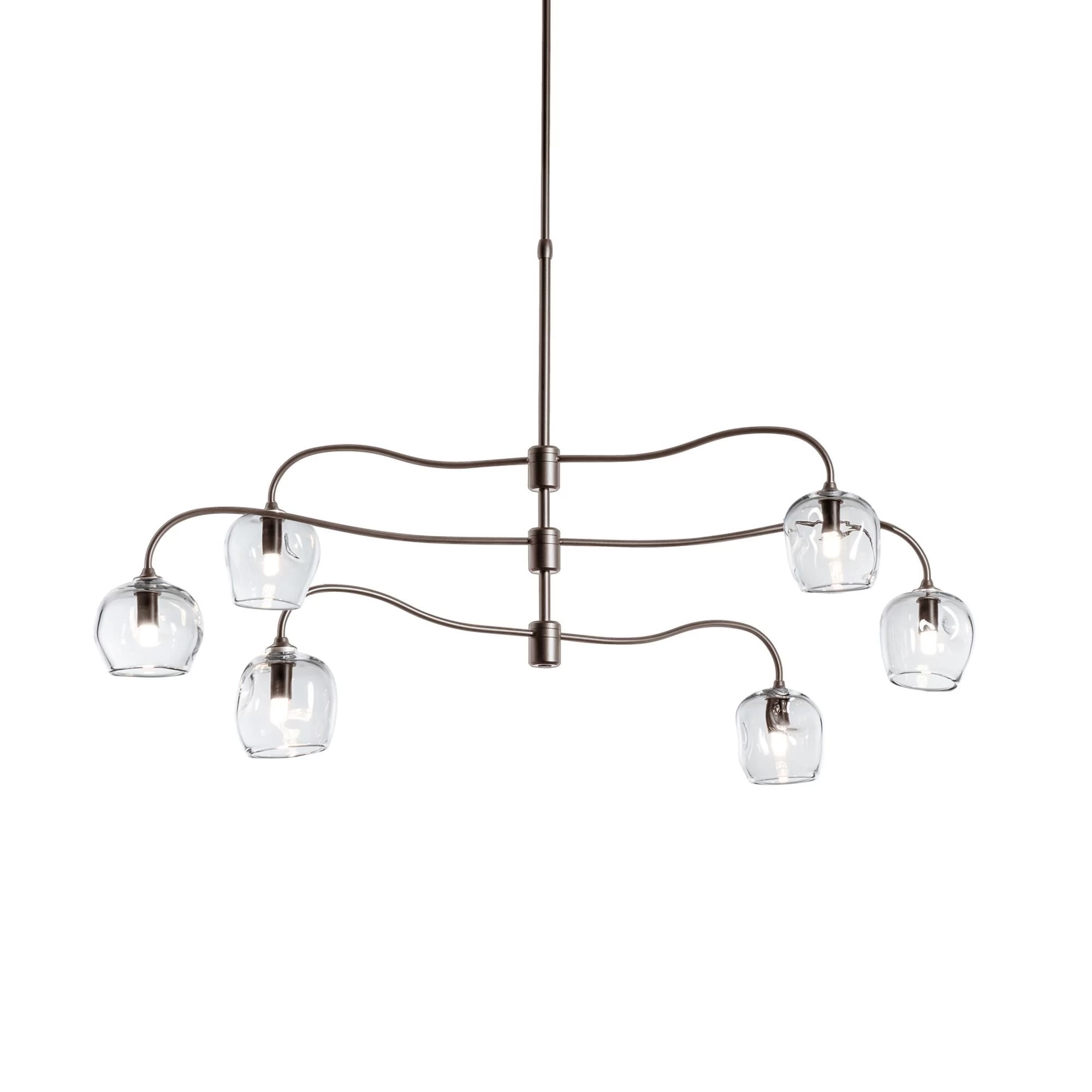 Ume 44 Inch 6 Light Linear Suspension Light By Hubbardton Forge - Image 12