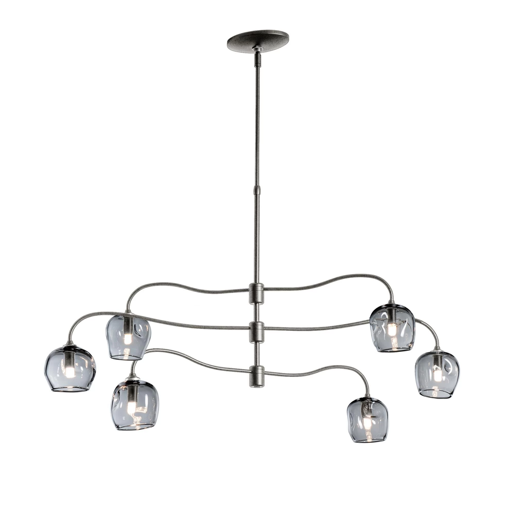 Ume 44 Inch 6 Light Linear Suspension Light By Hubbardton Forge - Image 5