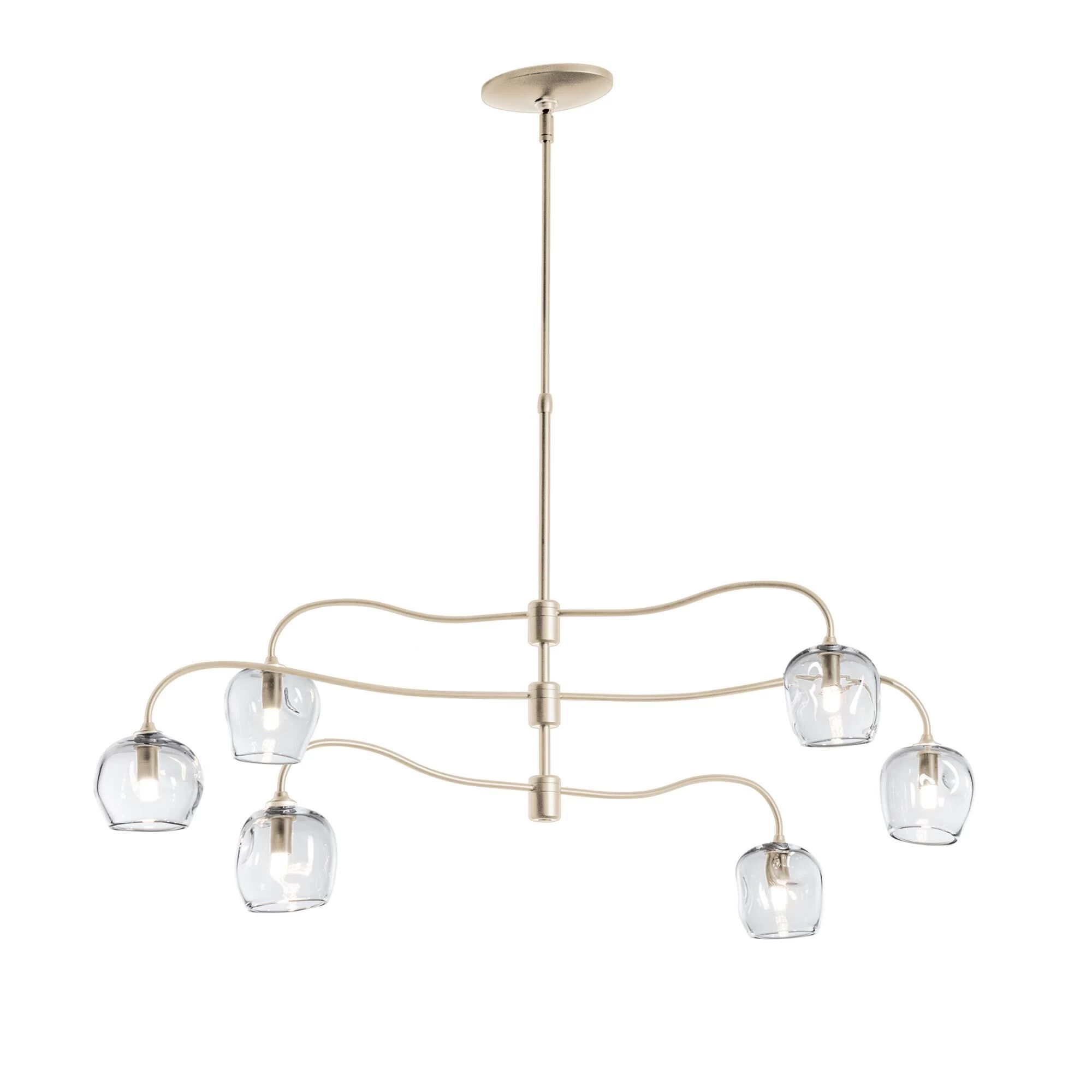 Ume 44 Inch 6 Light Linear Suspension Light By Hubbardton Forge - Image 8