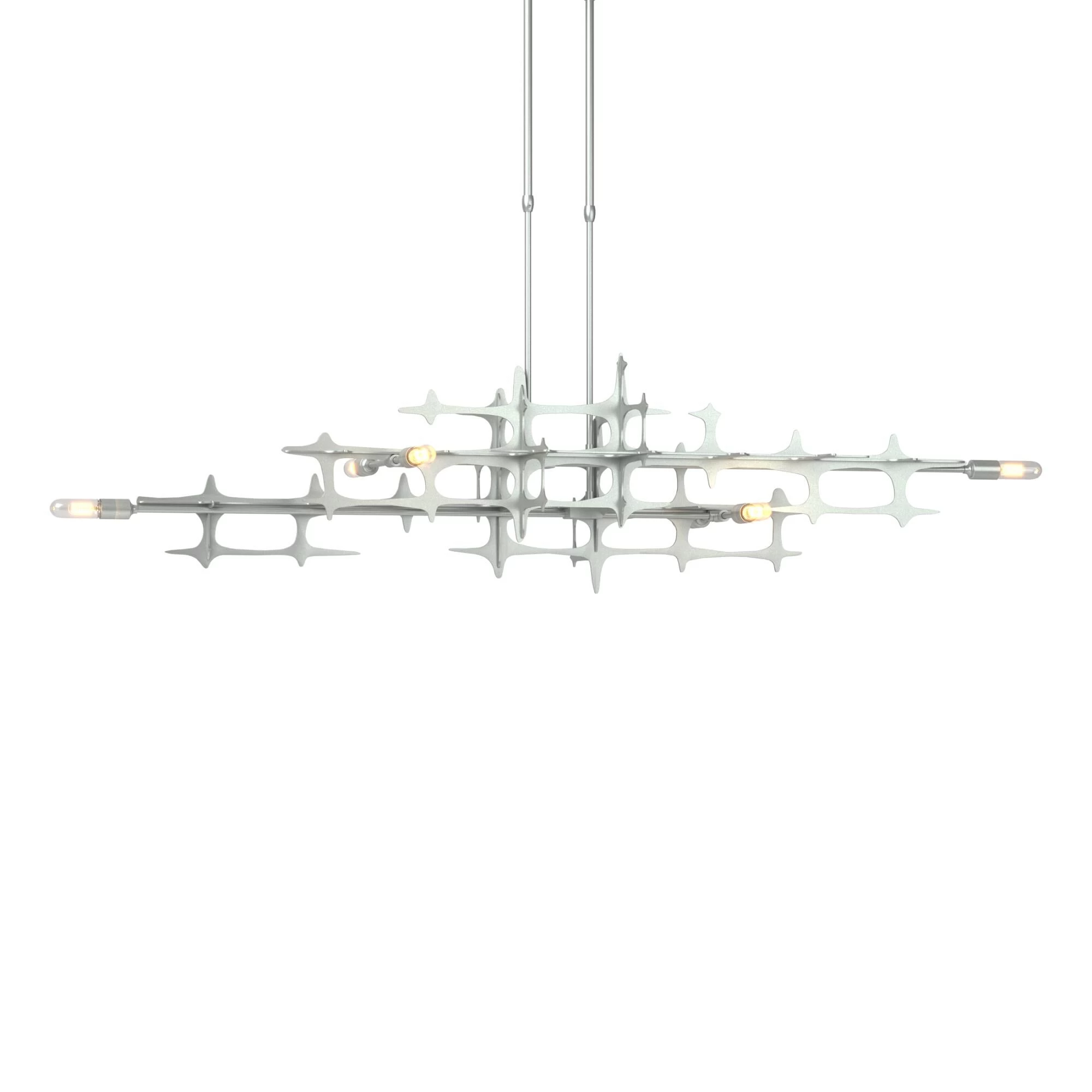 Grid 53 Inch 6 Light Linear Suspension Light By Hubbardton Forge - Image 18