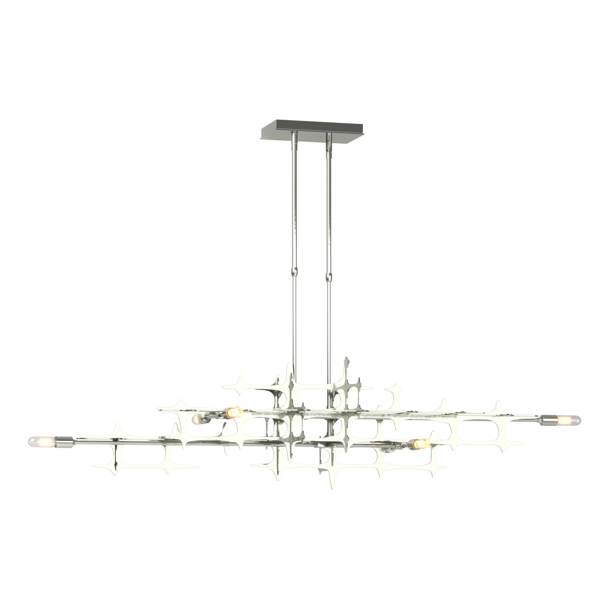 Grid 53 Inch 6 Light Linear Suspension Light By Hubbardton Forge - Image 16