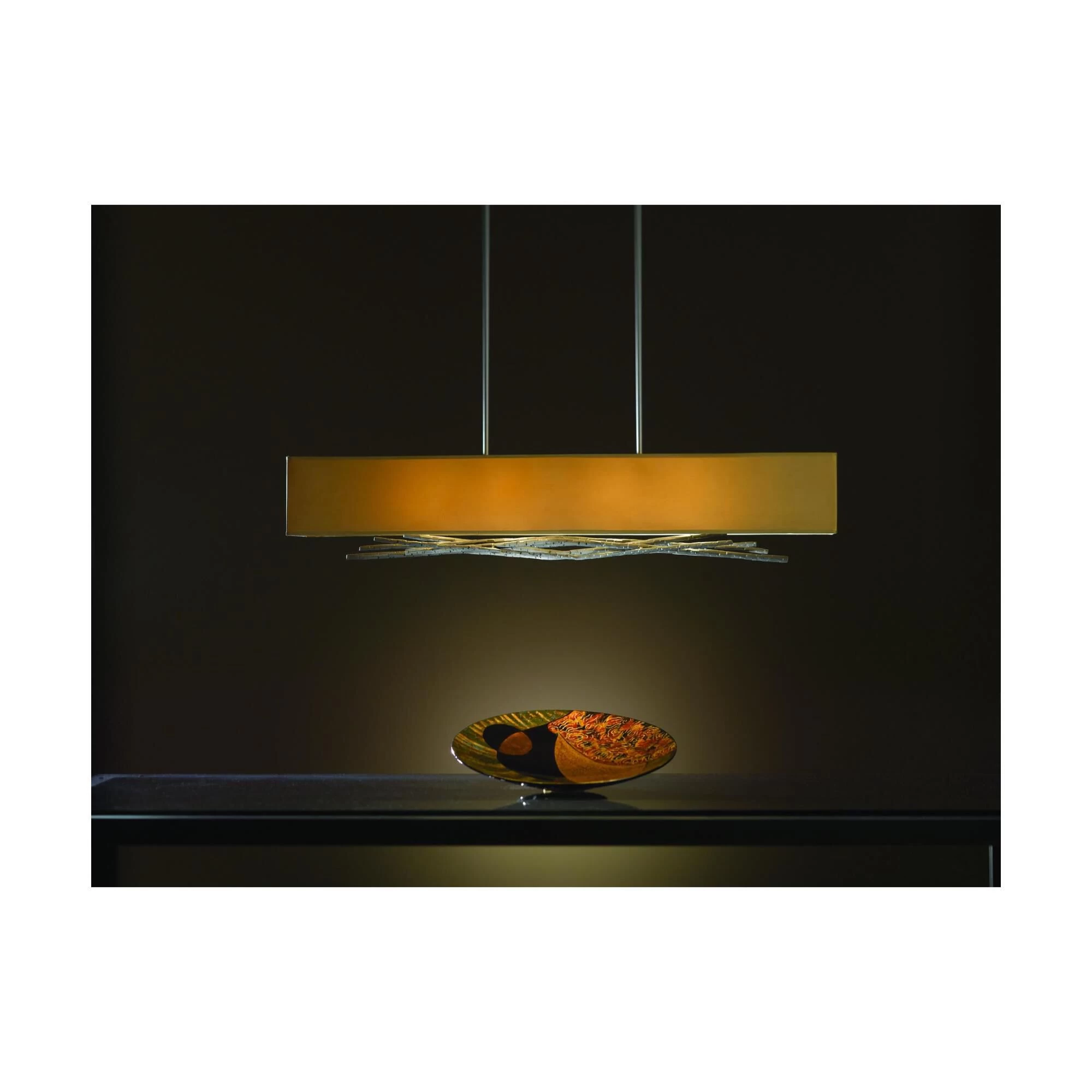 Brindille 42 Inch 4 Light Linear Suspension Light By Hubbardton Forge