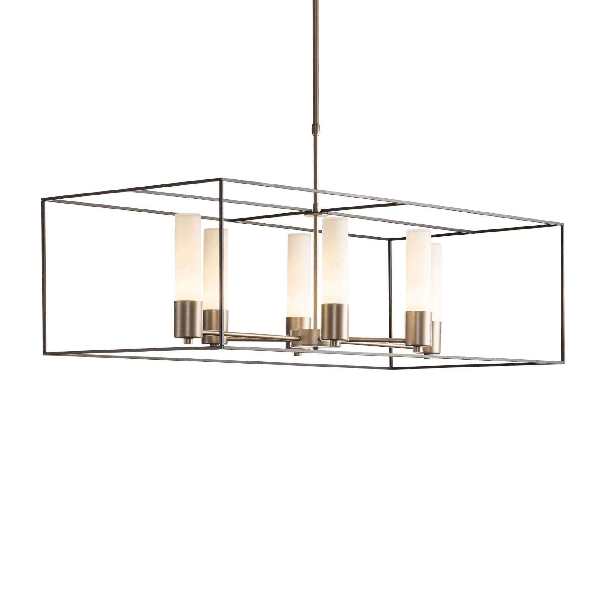 Portico 42 Inch 6 Light Linear Suspension Light By Hubbardton Forge