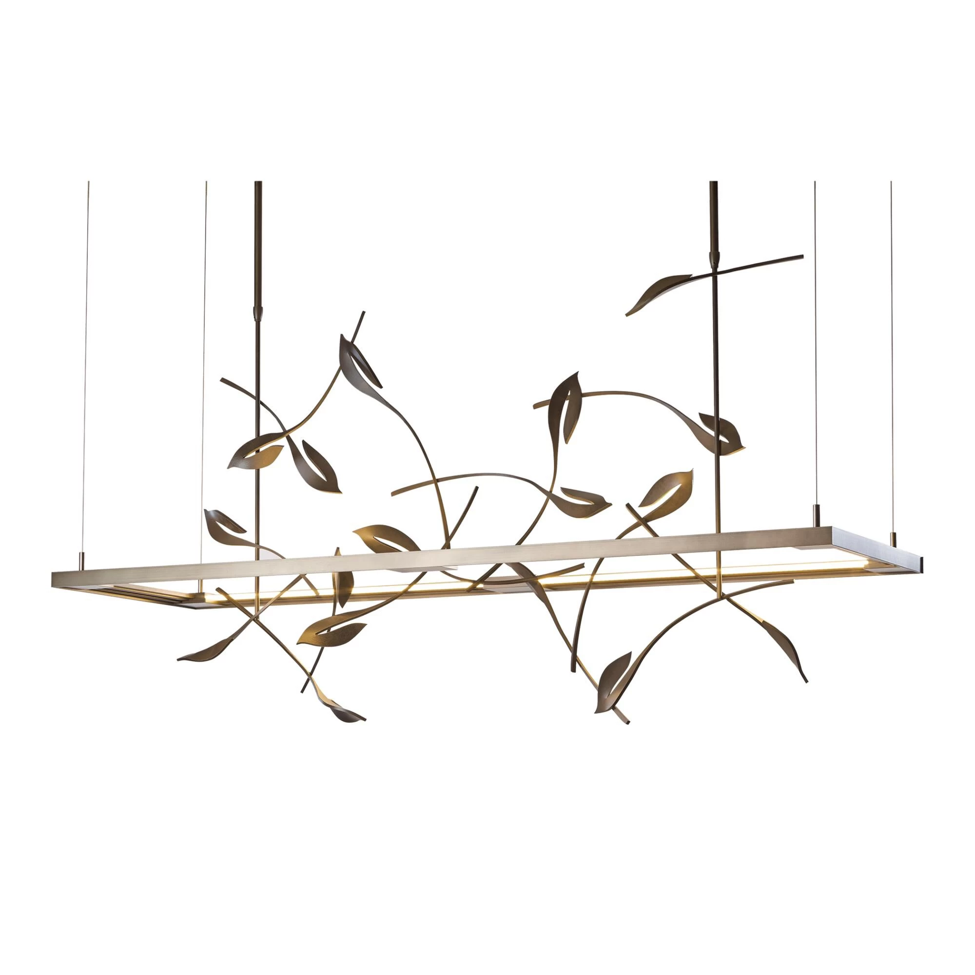 Hubbardton Forge Autumn 53 Inch LED Linear Suspension Light - Image 14