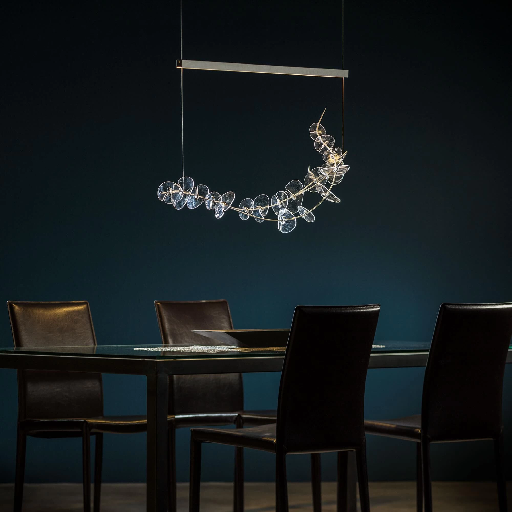 Hubbardton Forge Lily 41 Inch LED Linear Suspension Light - Image 7