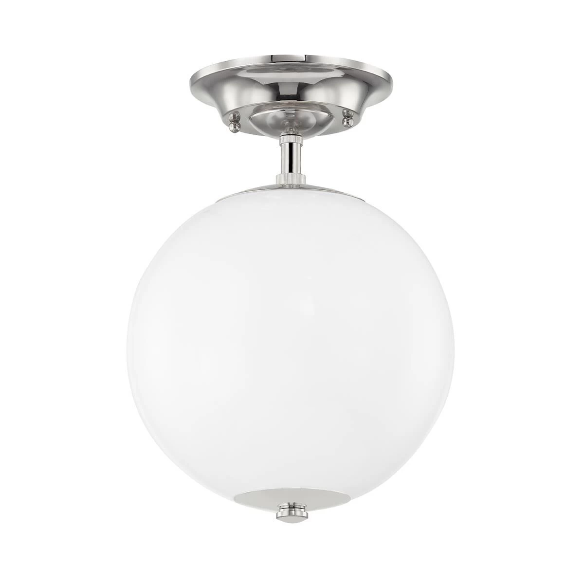 Sphere No.1 13 Inch 1 Light Semi Flush Mount By Hudson Valley Lighting - Image 2