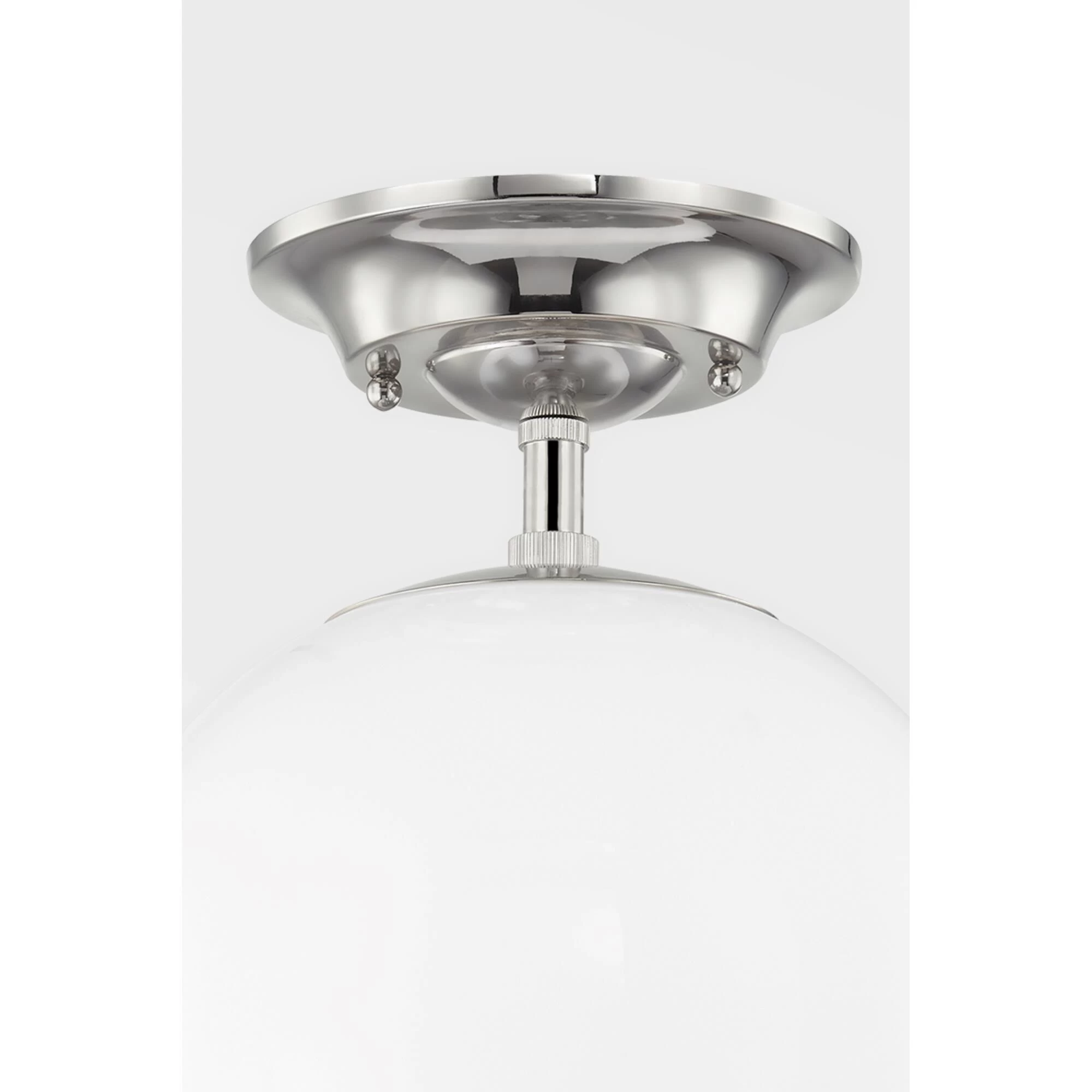 Sphere No.1 13 Inch 1 Light Semi Flush Mount By Hudson Valley Lighting - Image 5