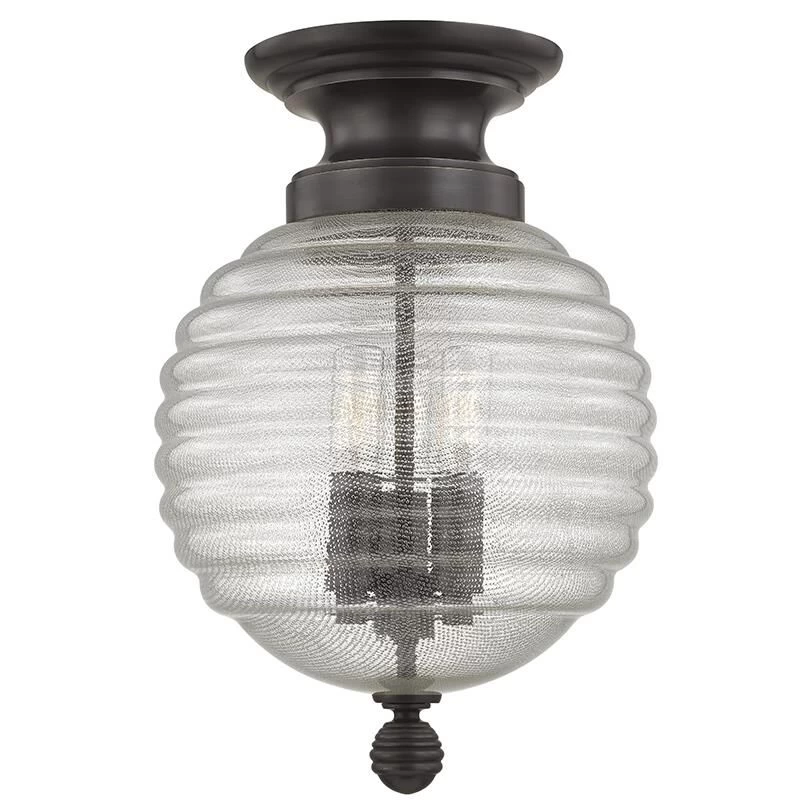 Coolidge 10 Inch 3 Light Flush Mount By Hudson Valley Lighting - Image 2