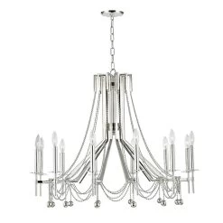 Corey Damen Jenkins Zariah 36 Inch 12 Light Chandelier By Hudson Valley Lighting