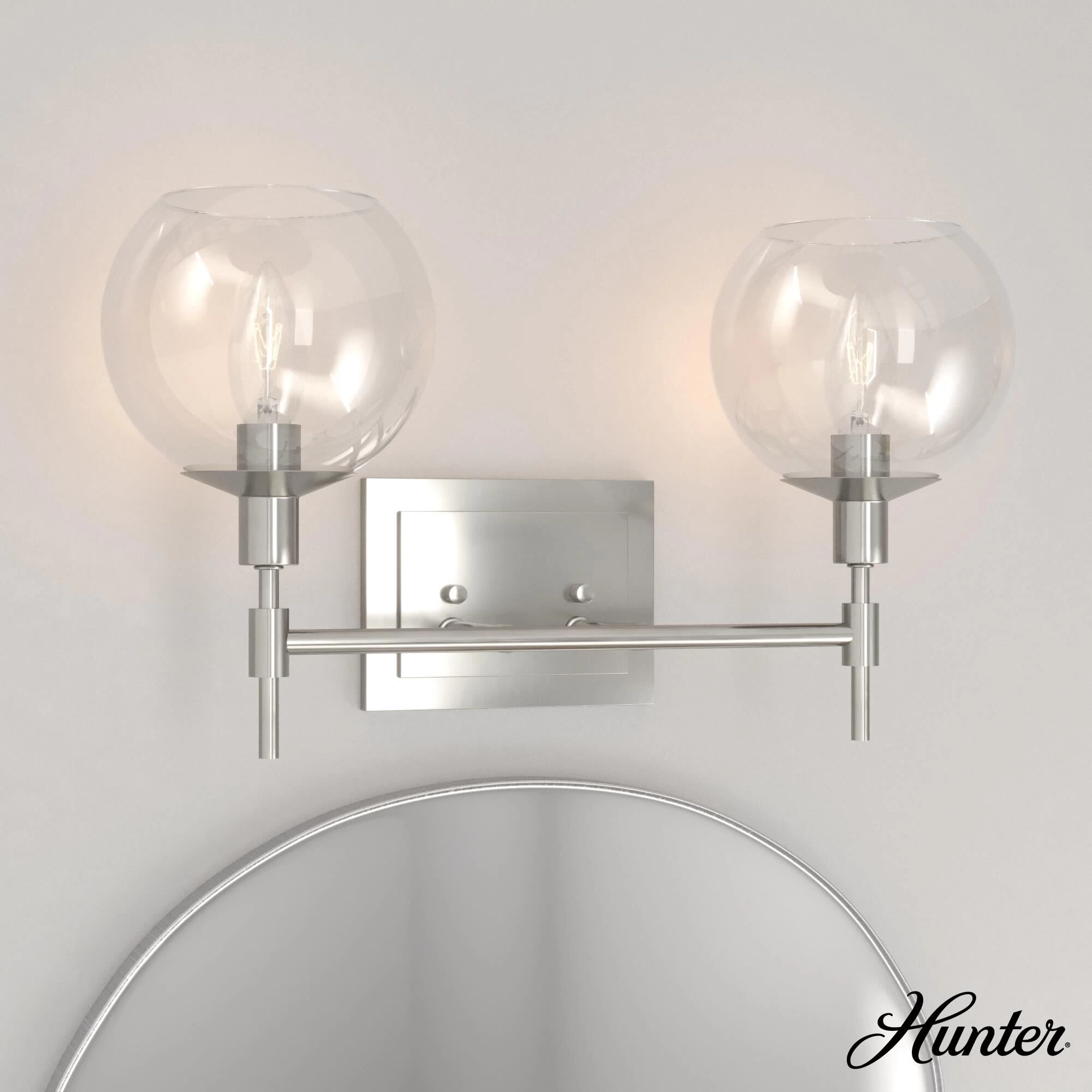 Xidane 24 Inch 3 Light Bath Vanity Light By Hunter Fan - Image 3