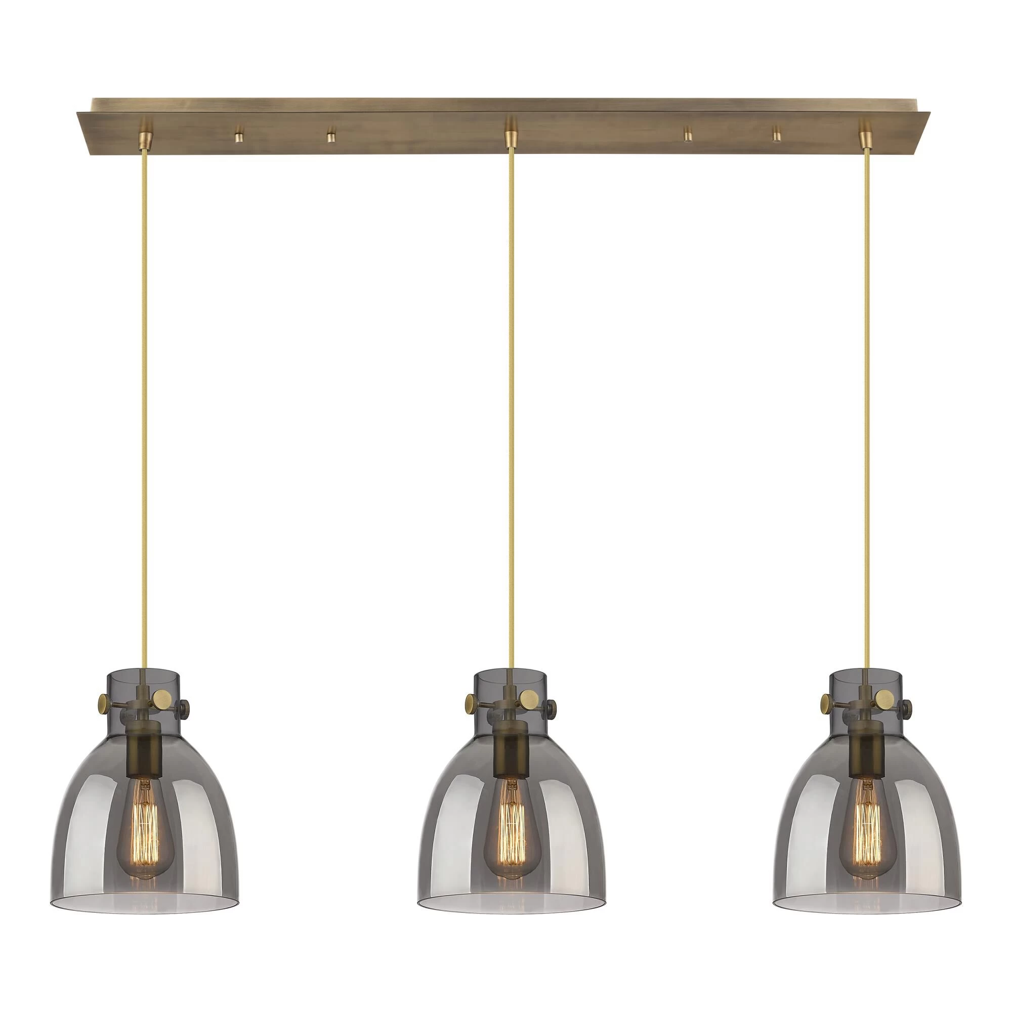 Bruno Marashlian Newton Bell 39 Inch 3 Light Linear Suspension Light By Innovations Lighting - Image 14