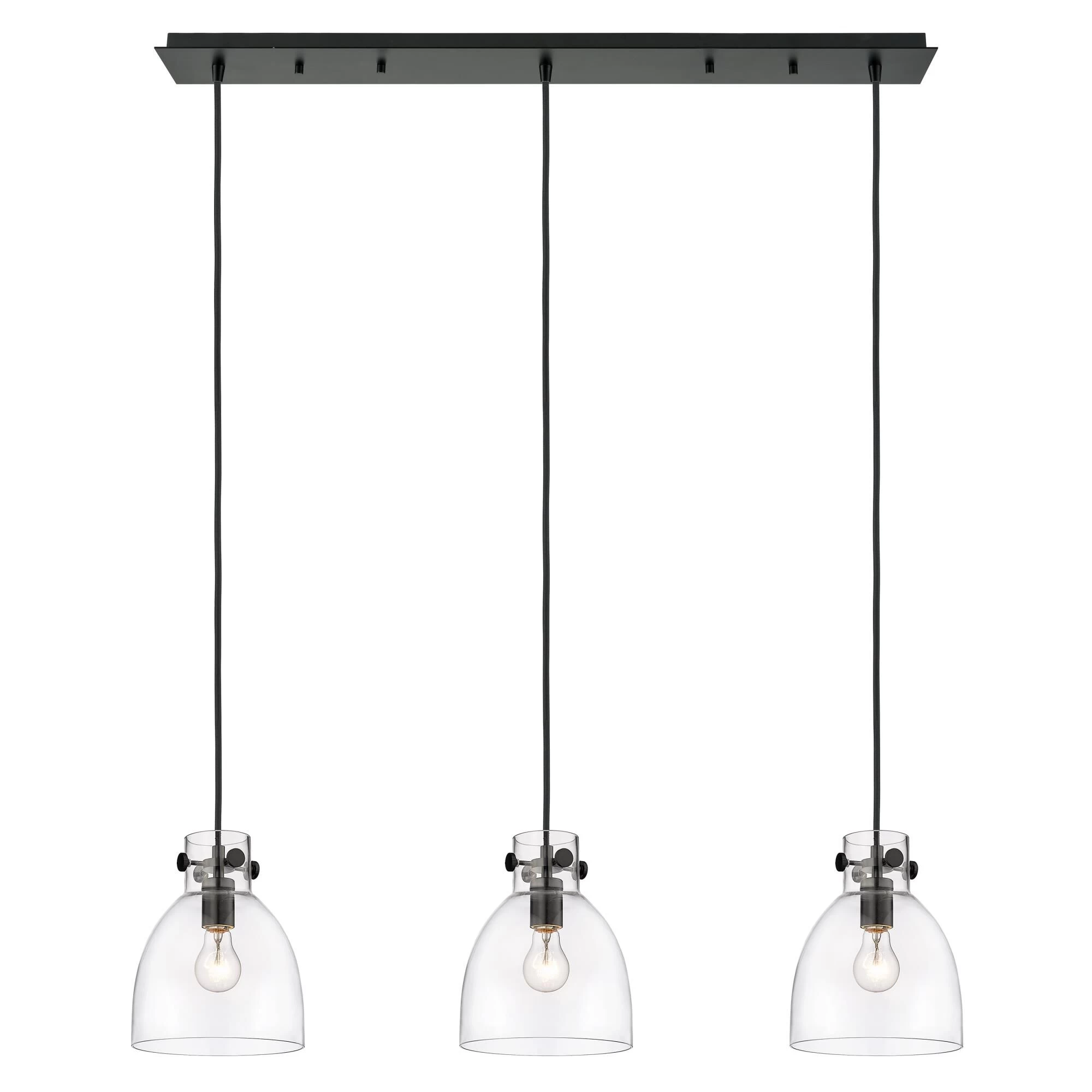 Bruno Marashlian Newton Bell 39 Inch 3 Light Linear Suspension Light By Innovations Lighting