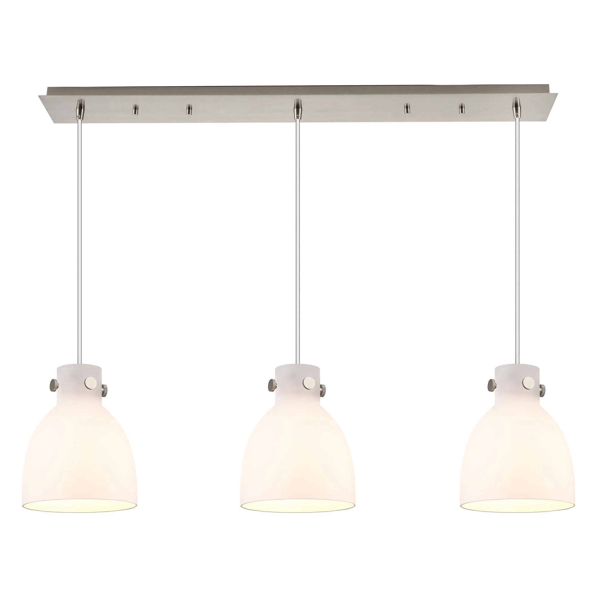 Bruno Marashlian Newton Bell 39 Inch 3 Light Linear Suspension Light By Innovations Lighting - Image 4