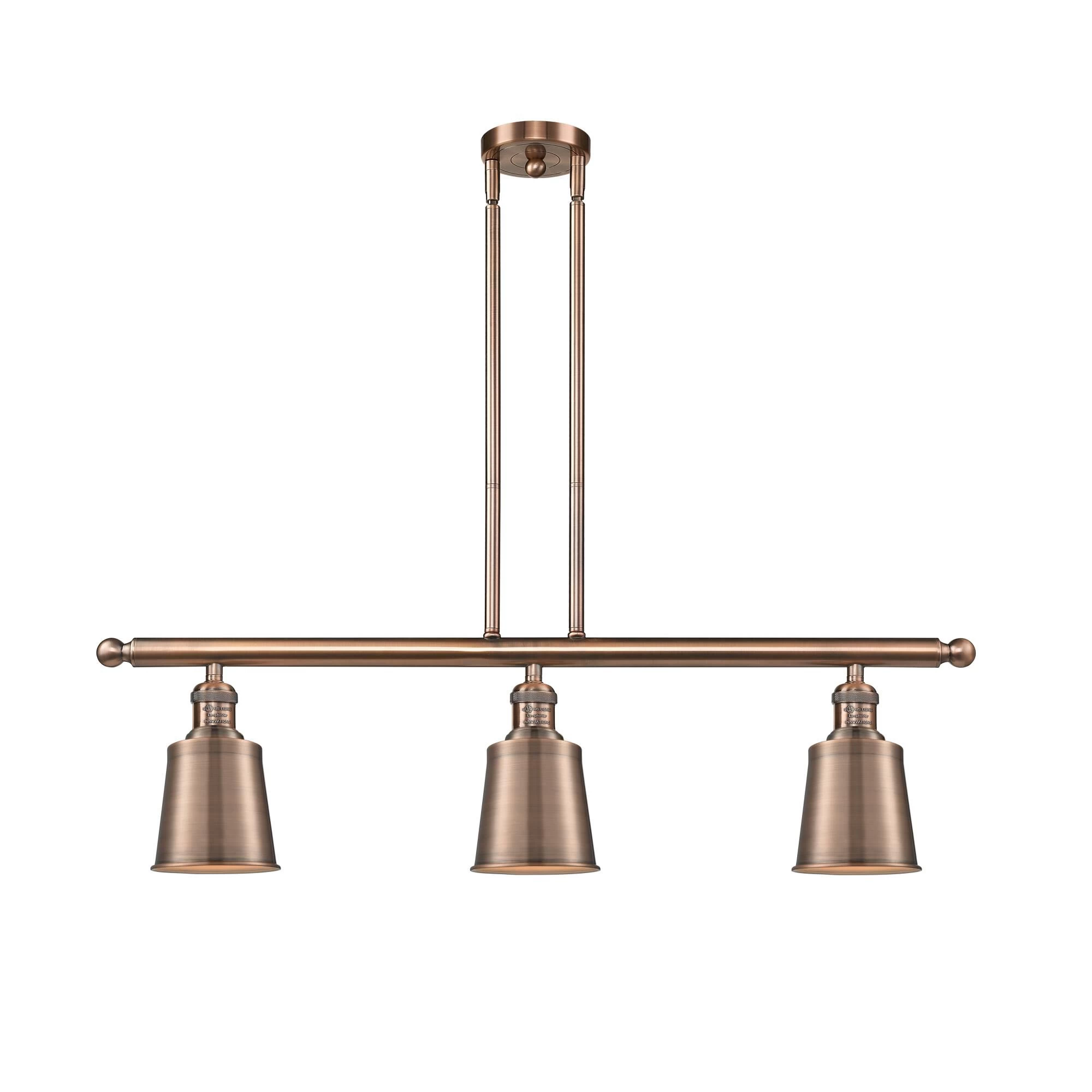 Bruno Marashlian Addison 36 Inch 3 Light LED Linear Suspension Light By Innovations Lighting