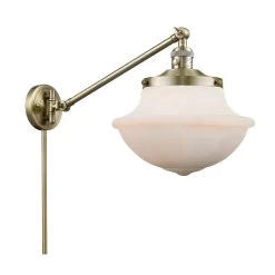 Bruno Marashlian Large Oxford Wall Swing Lamp By Innovations Lighting